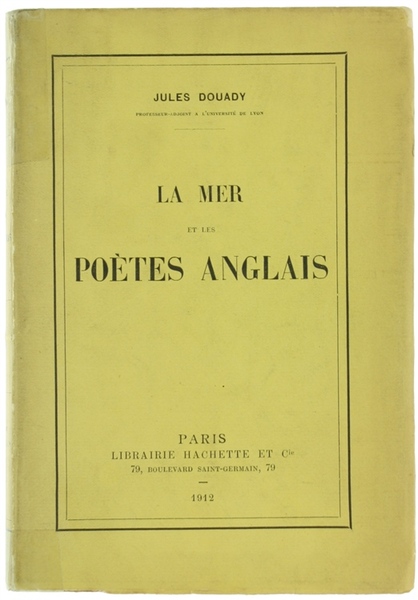 LA MER ET LES POETES ANGLAIS.