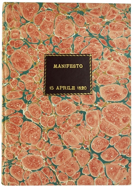 MANIFESTO concernente la rassegna del vestiario e vidimazione dei congedi …