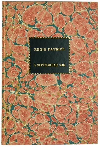 REGIE PATENTI Colle quali Sua Maestà ordina che i Commissarj …