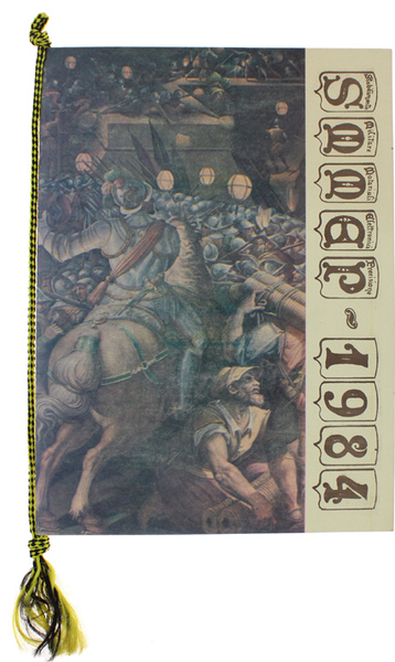 CALENDARIO SMMEP 1984 - con cordoncino originale.