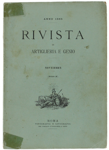 RIVISTA DI ARTIGLIERIA E GENIO - Anno 1885 - Novembre.