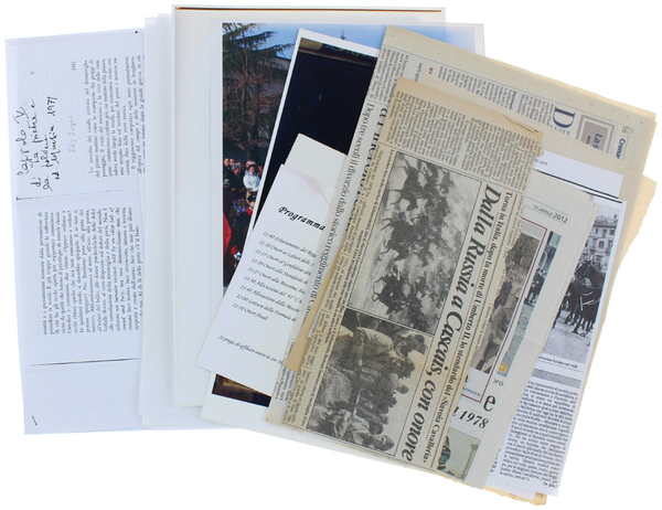 NIZZA CAVALLERIA: varia documentazione storica (1984-2013).