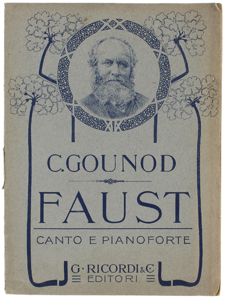 FAUST. Canto e pianoforte. Opera completa. SPARTITO.