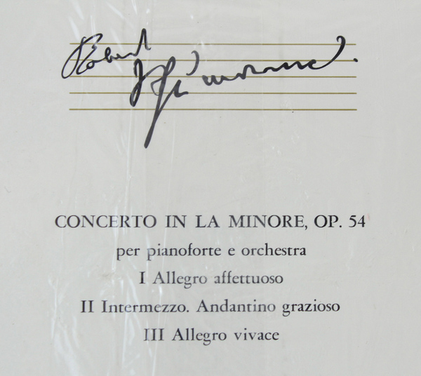 ROBERT SCHUMANN - 3 dischi NUOVI nei fascicoli ancora SIGILLATI: …