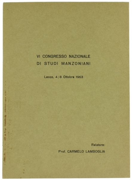 LA CONVERSIONE DI ALESSANDRO MANZONI nel pensiero dello scrittore piemontese …