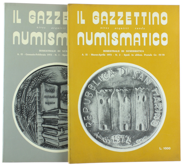 IL GAZZETTINO NUMISMATICO. Bimestrale di numismatica. Anno II - N. …