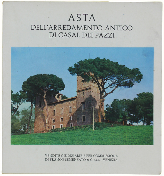 ASTA DELL'ARREDAMENTO ANTICO DI CASAL DEI PAZZI.