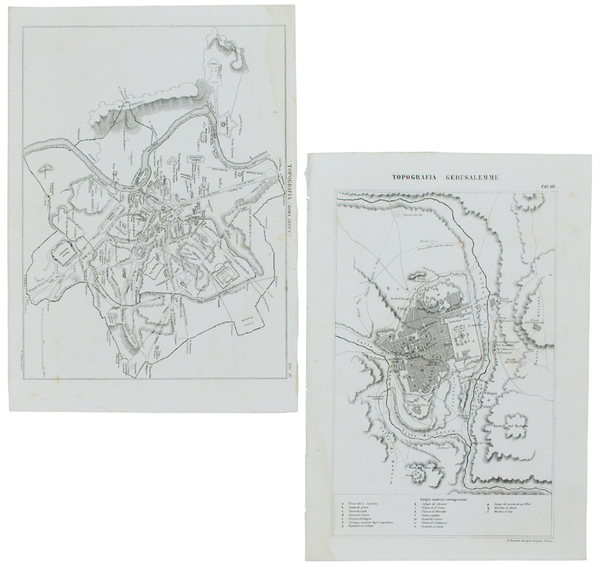 TOPOGRAFIA ANTICA: Atene, porti e campidoglio, Gerusalemme, Roma antica. Quattro …