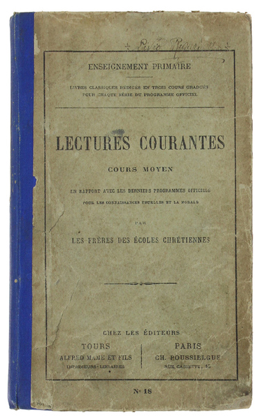 LECTURES COURANTES. Cours Moyen en rapport avec le programme du …