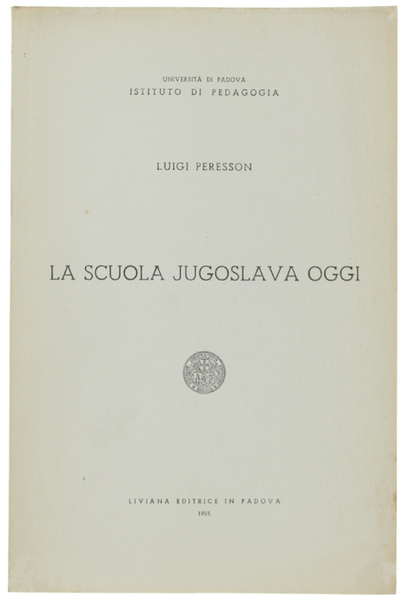 LA SCUOLA JUGOSLAVA OGGI. Con particolare riguardo alla repubblica di …