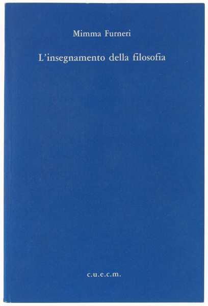 L'INSEGNAMENTO DELLA FILOSOFIA.