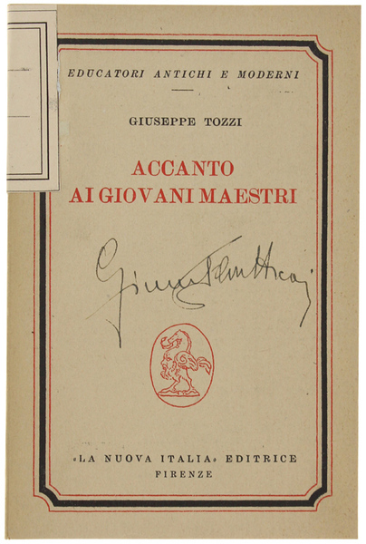 ACCANTO AI GIOVANI MAESTRI.