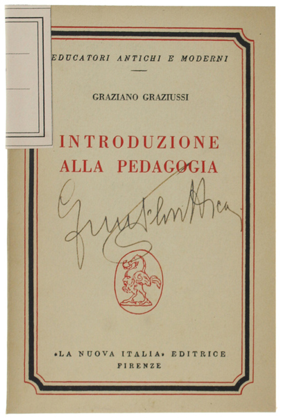 INTRODUZIONE ALLA PEDAGOGIA.
