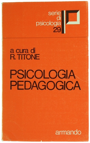 PSICOLOGIA PEDAGOGICA.