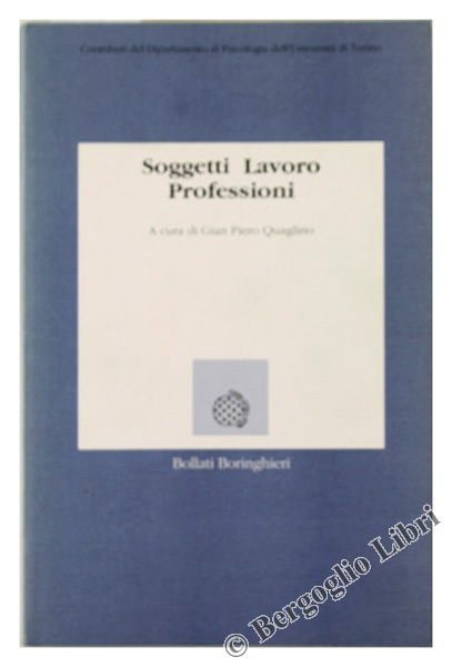 SOGGETTI LAVORO PROFESSIONI.