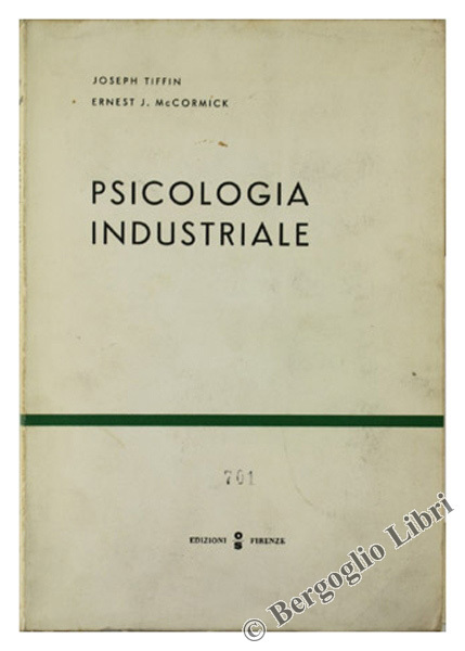 PSICOLOGIA INDUSTRIALE.