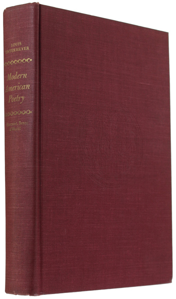 MODERN AMERICAN POETRY. Mid-century Edition.