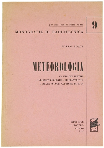 METEOROLOGIA ad uso dei servizi Radiometeorologici - Radiantistici e delle …