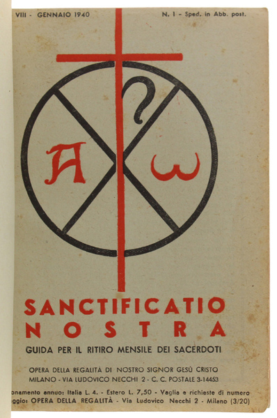 SANCTIFICATIO NOSTRA. Guida per il ritiro mensile dei sacerdoti. Anno …