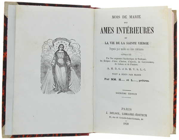 MOIS DE MARIE DES AMES INTERIEURES ou LA VIE DE …