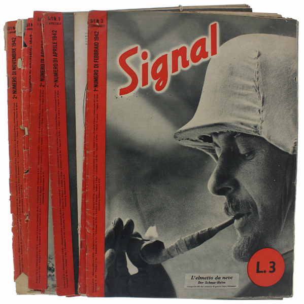 SIGNAL (edizione italiana): 10 fascicoli del 1942
