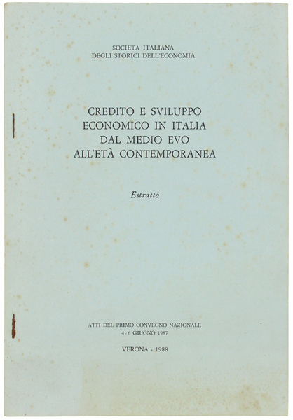 OPERAZIONI DI CREDITO NEI PROTOCOLLI NOTARILI ROMANI DEL TRECENTO. Estratto.