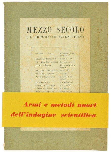 MEZZO SECOLO (Il progresso scientifico).