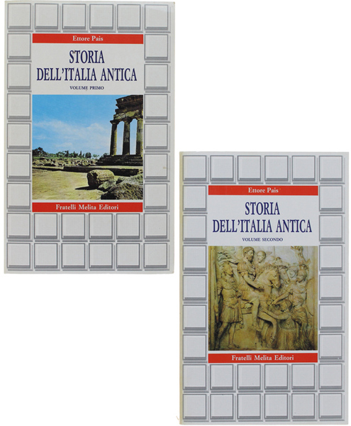 STORIA DELL'ITALIA ANTICA. Volume I - II. [opera completa]