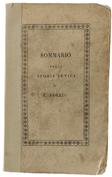SOMMARIO DELLE COSE PRINCIPALI E DEGNE DI MEMORIA CONTENUTE NE' …