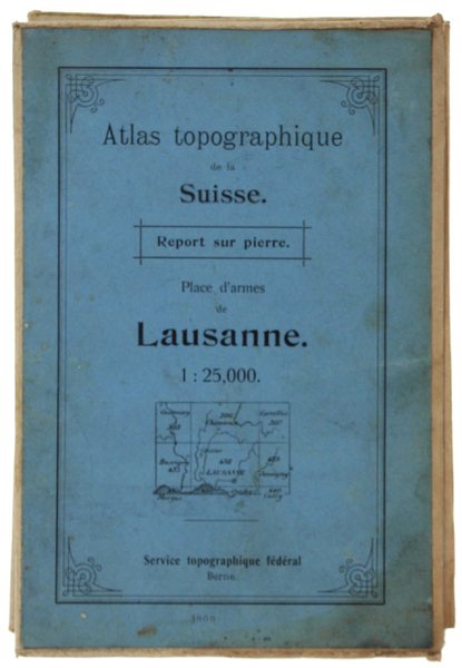 PLACE D'ARMES DE LAUSANNE - 1:25.000. Atlas Topographique de la …