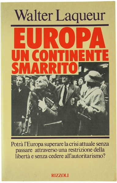 EUROPA UN CONTINENTE SMARRITO.