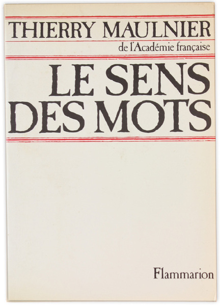 LE SENS DES MOTS.