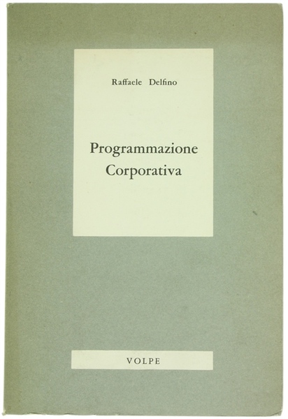 PROGRAMMAZIONE CORPORATIVA.