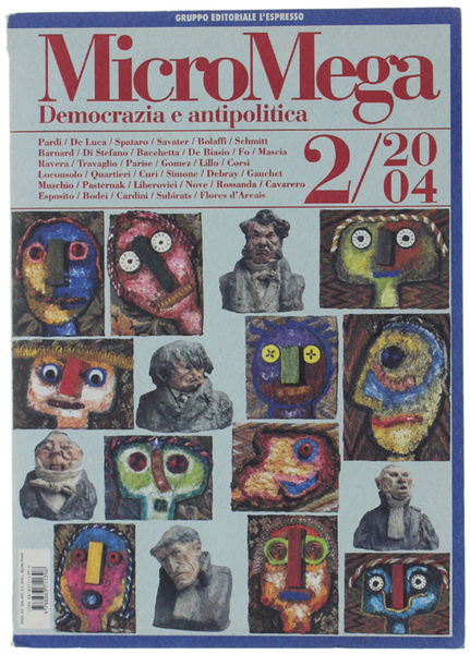 MICROMEGA - 2/2004. Democrazia e antipolitica.