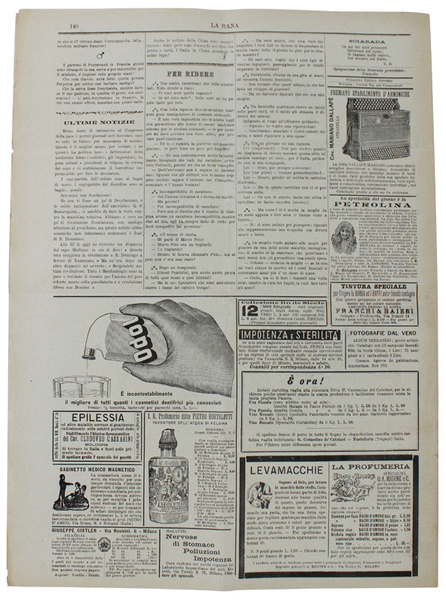 LA RANA - Giornale Umoristico con caricature e disegni a …