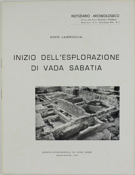 INIZIO DELL'ESPLORAZIONE DI VADA SABATIA.