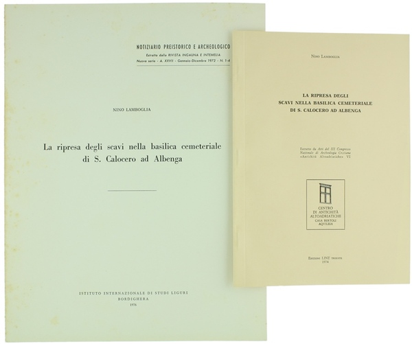 LA RIPRESA DEGLI SCAVI NELLA BASILICA CEMETERIALE DI S.CALOCERO AD …