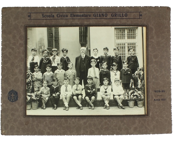 FOTO DELLA SECONDA CLASSE ELEMENTARE. Anno scolastico 1929-30 - Anno …