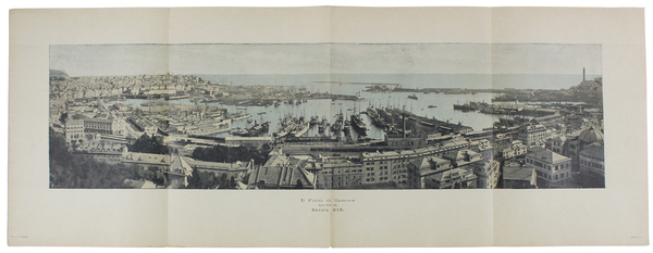 IL PORTO DI GENOVA alla fine del Secolo XIX.