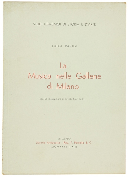 LA MUSICA NELLE GALLERIE DI MILANO - Studi Lombardi di …