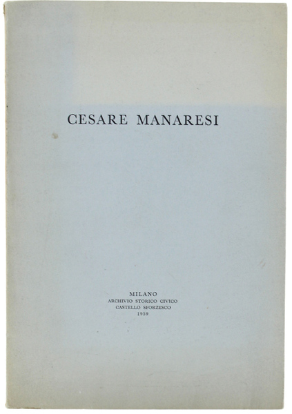 CESARE MANARESI.