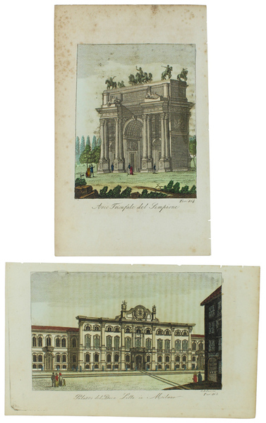 ARCO TRIONFALE DEL SEMPIONE - PALAZZO DEL DUCA LITTA IN …