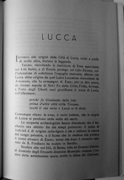 LUCCA E DINTORNI. Guida storico artistico religiosa.