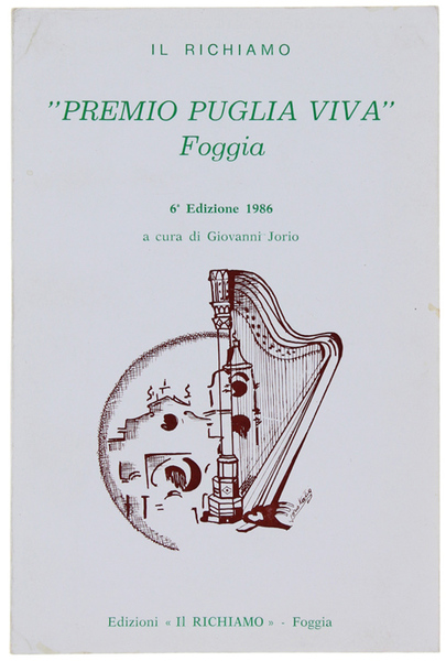 PREMIO PUGLIA VIVA - Foggia. 6a edizione.