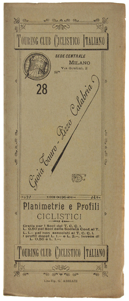 GIOIA TAURO - PIZZO CALABRIA. Planimetrie e Profili Ciclistici - …