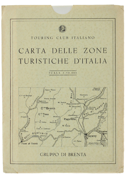GRUPPO DI BRENTA. Carta delle zone turistiche d'Italia - scala …