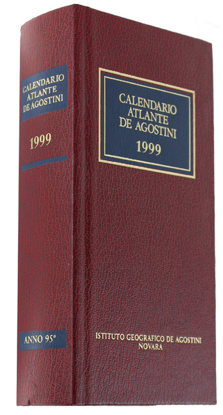 CALENDARIO ATLANTE DE AGOSTINI 1999.