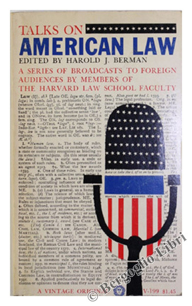 TALKS ON AMERICAN LAW. A series of Broadcasts to Foreign …