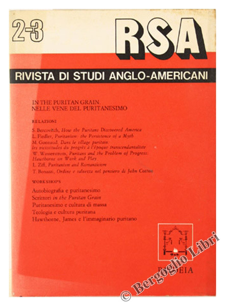 IN THE PURITAIN GRAIN - NELLE VENE DEL PURITANESIMO. Atti …