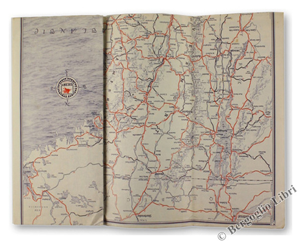 MASSACHUSSETS CONNECTICUT & RHODE ISLAND - TOURIST MAP OF NEW …